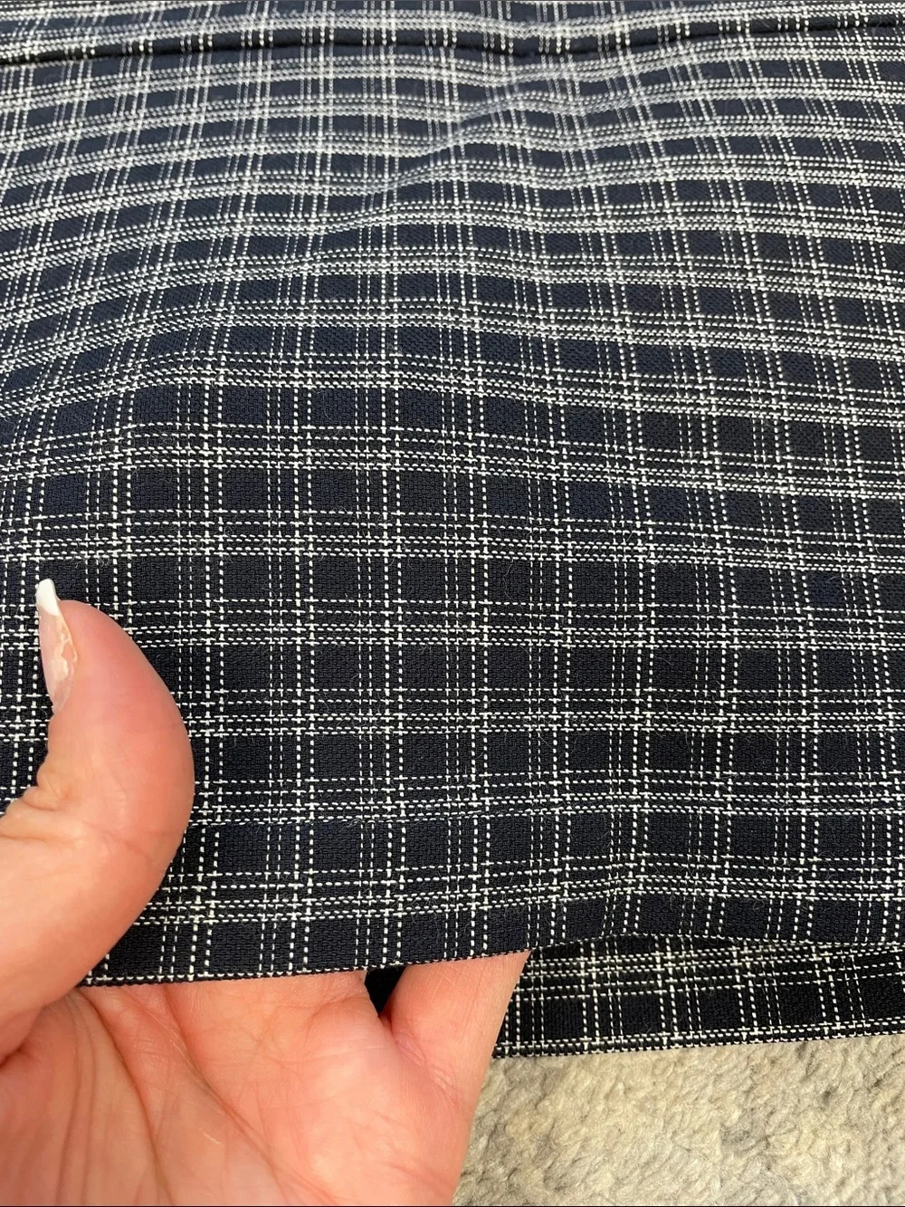 NWT Sonia Rykiel Check Plaid Mini Skirt with Flared Drop Waist Sz 44